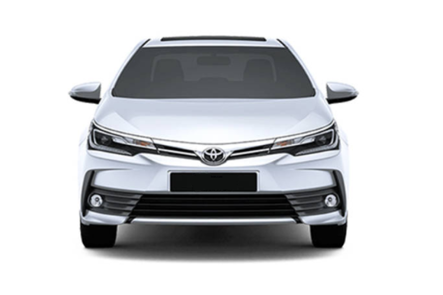 Easy Tour Rent a Car Toyota Corolla Gli for rent in Lahore & Islamabad, Multan, Peshawar, Karachi, Norther site, and all over Pakistan